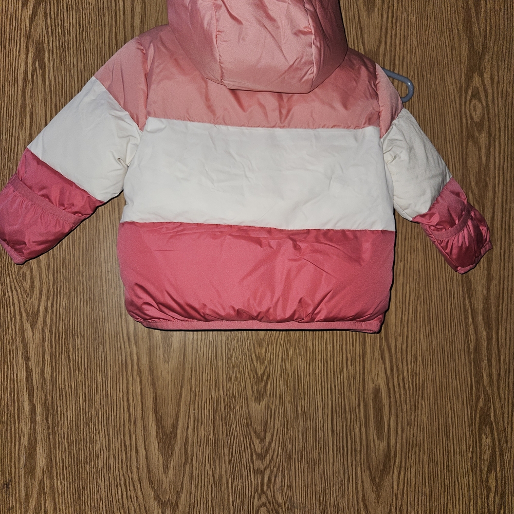 Swiss Tech Colorblock Hooded Puffer Jacket - Picture 4 of 4